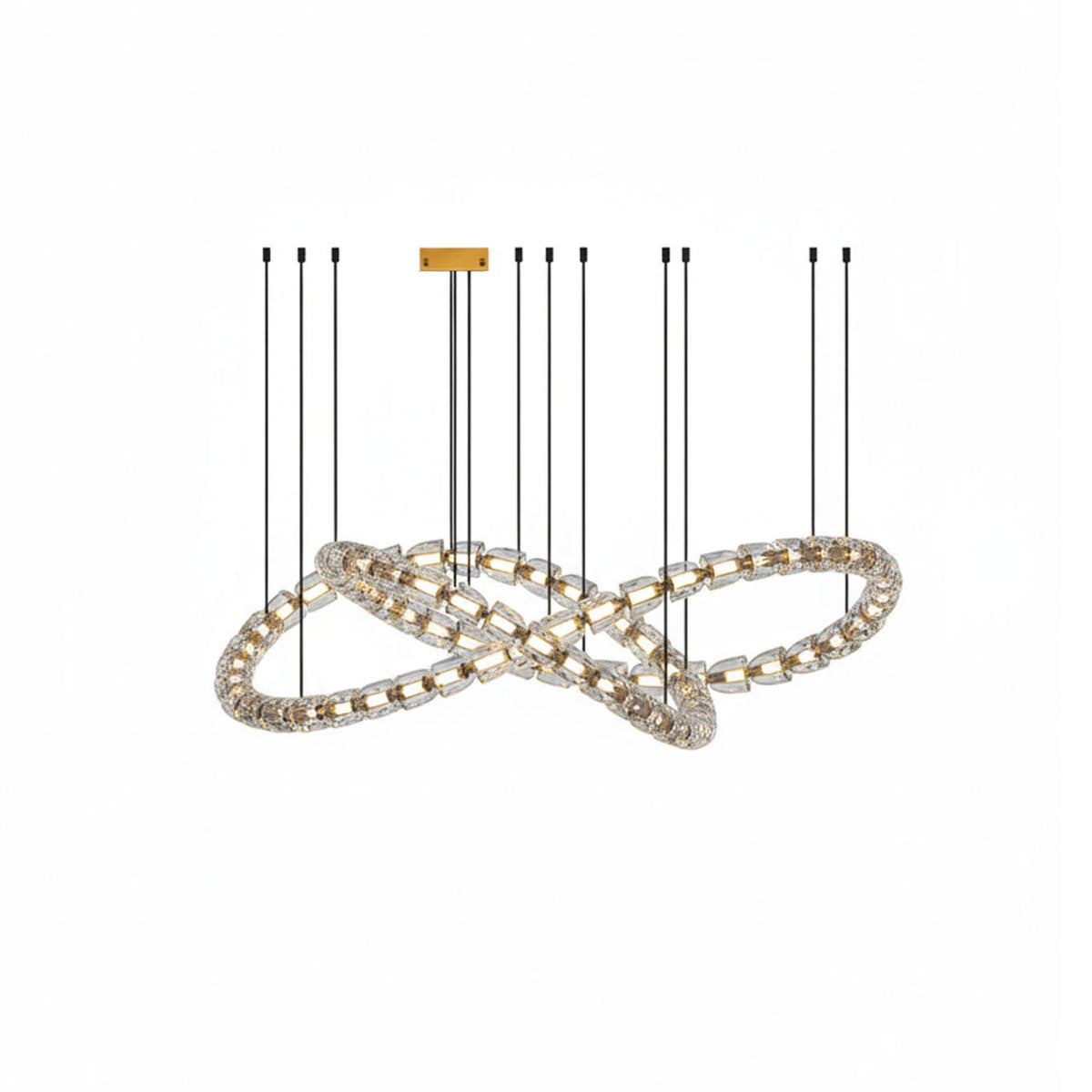 Gabriel Gold Chandelier
