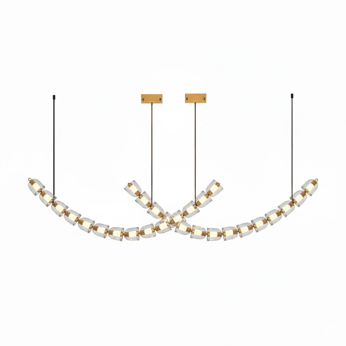 Gabriel Gold Chandelier