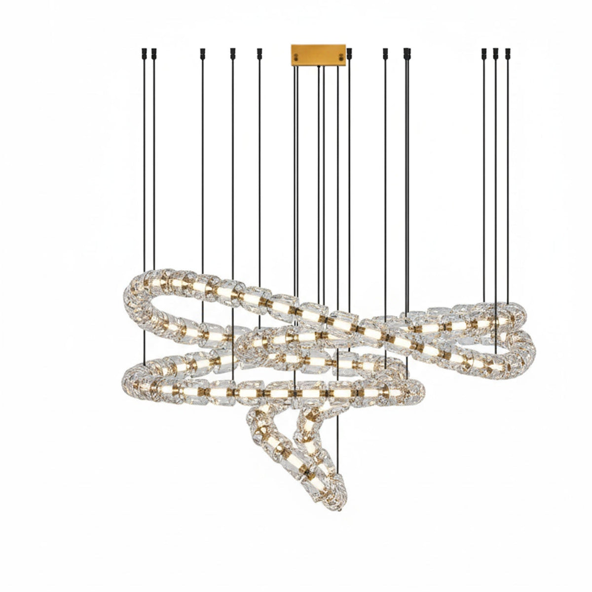 Gabriel Gold Chandelier