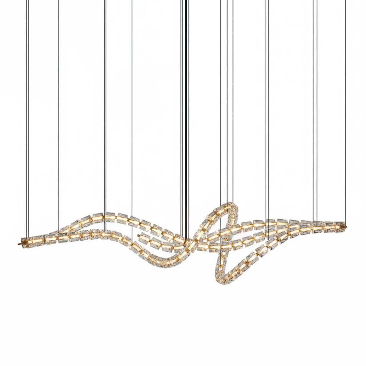 Gabriel Gold Chandelier