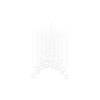Crystal Pixels Customize Chandelier