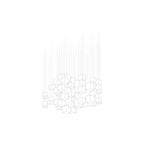 Crystal Pixels Customize Chandelier