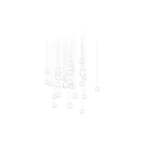 Crystal Pixels Customize Chandelier