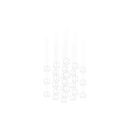 Crystal Pixels Customize Chandelier
