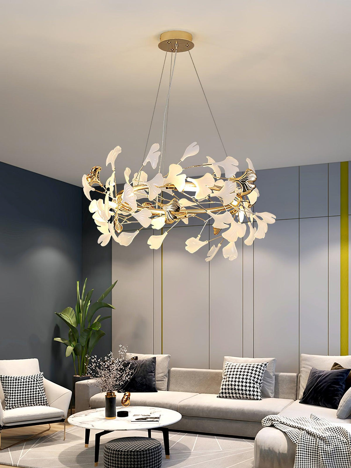 Gingko Garland Chandelier