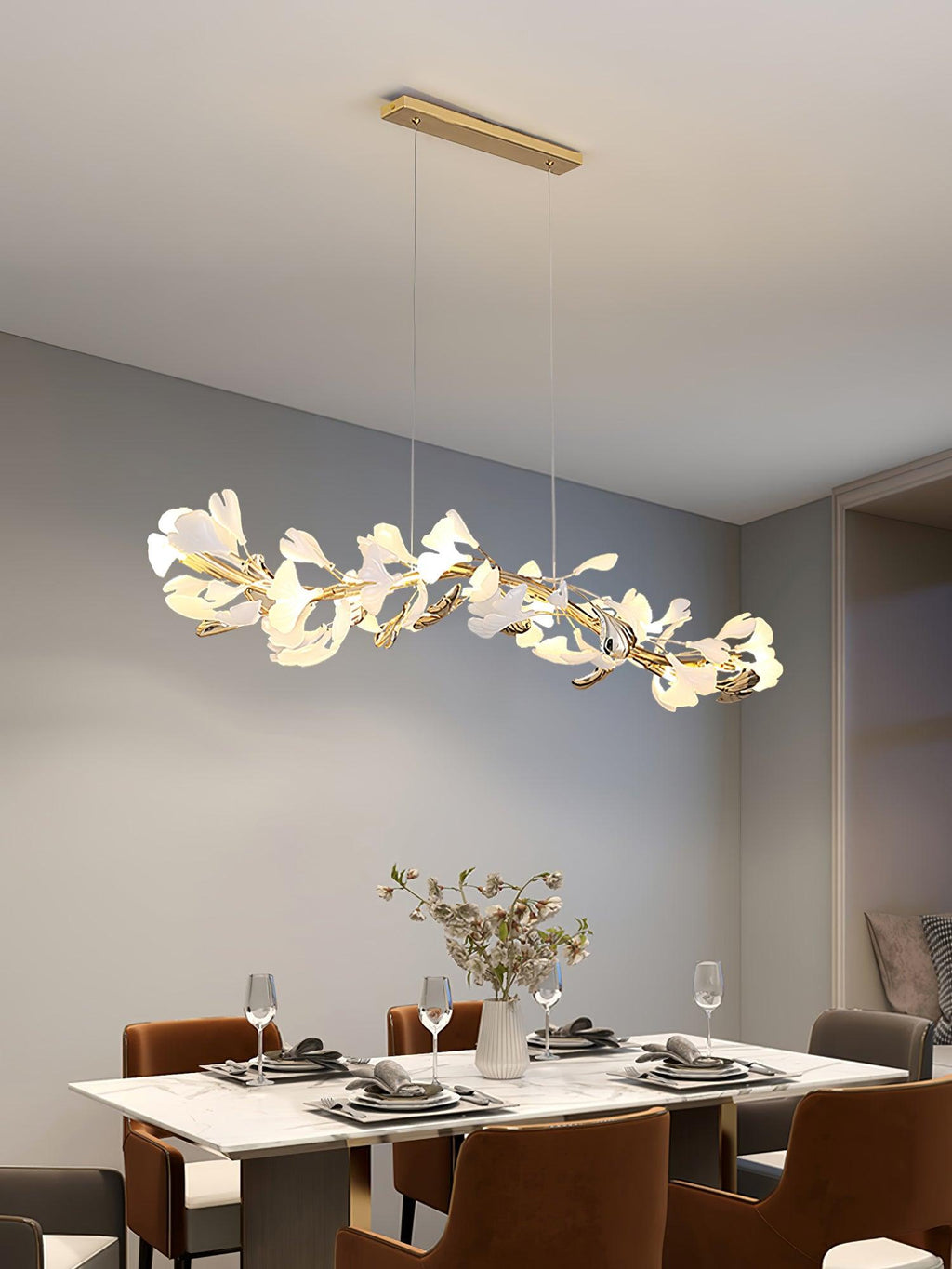 Gingko Garland Chandelier
