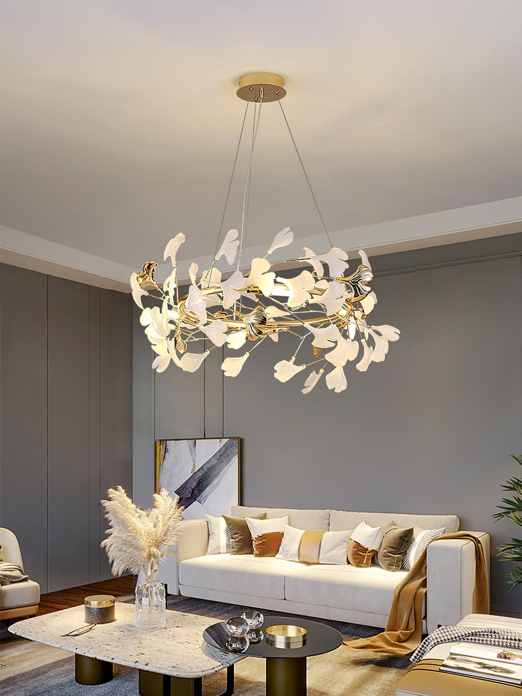 Gingko Garland Chandelier