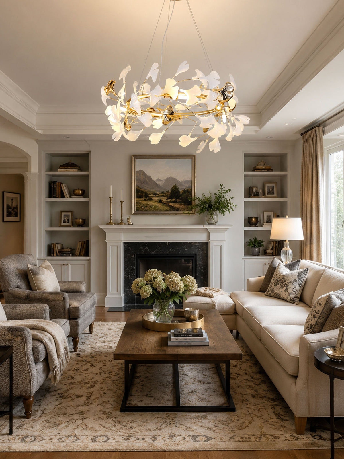 Gingko Garland Chandelier