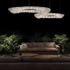 Modern Round Crystal Chandelier