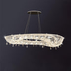Modern Round Crystal Chandelier
