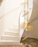 Cattail Leaf Chandelier