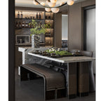 Dew Drops Alabaster Chandelier