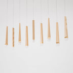 Firewood Stick Chandelier