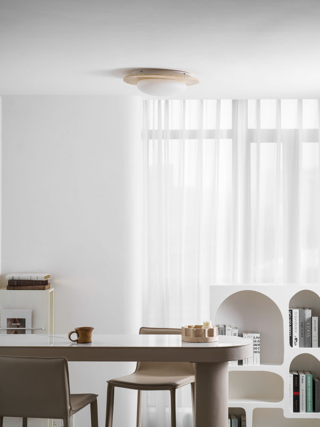Aurora Stone Ceiling Light