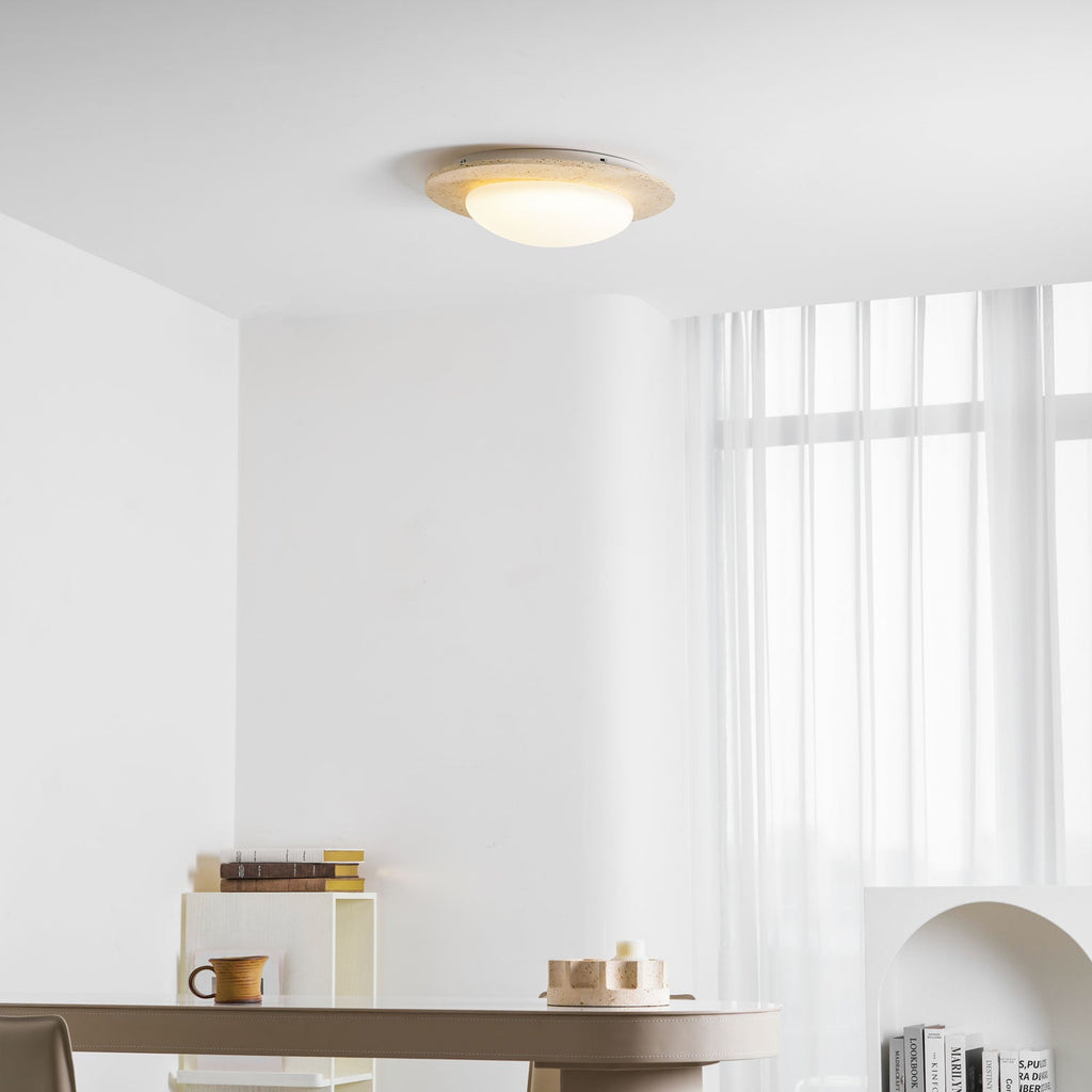 Aurora Stone Ceiling Light