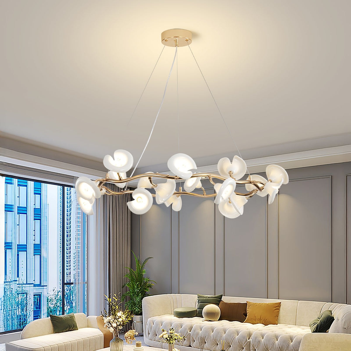 Cerisium Blossom Chandelier