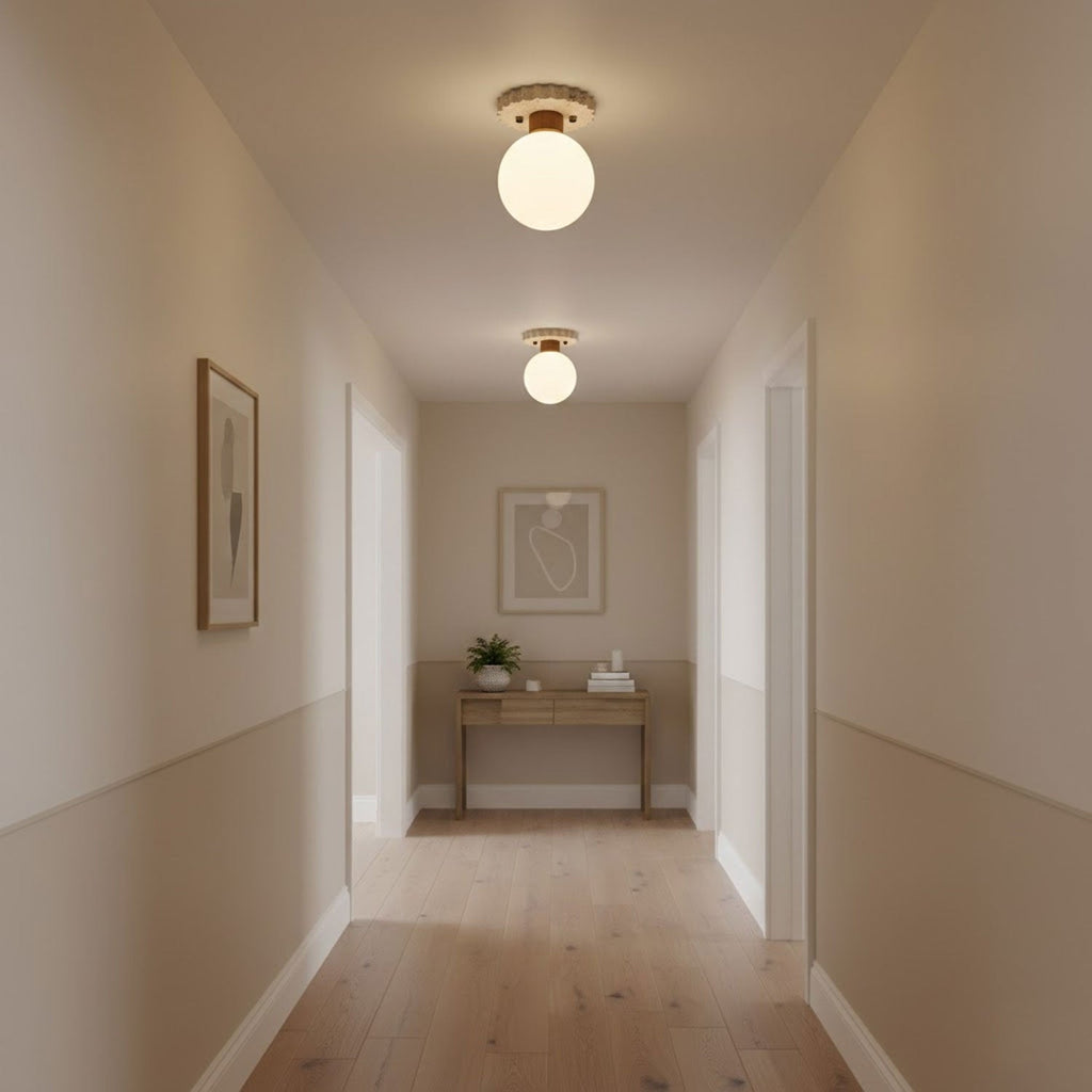 Cogstone Orb Ceiling Lamp