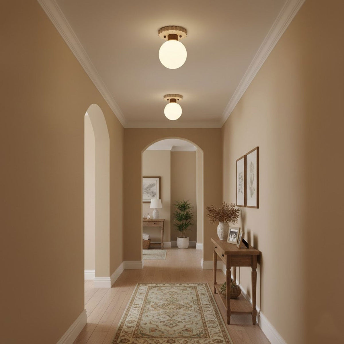 Cogstone Orb Ceiling Lamp