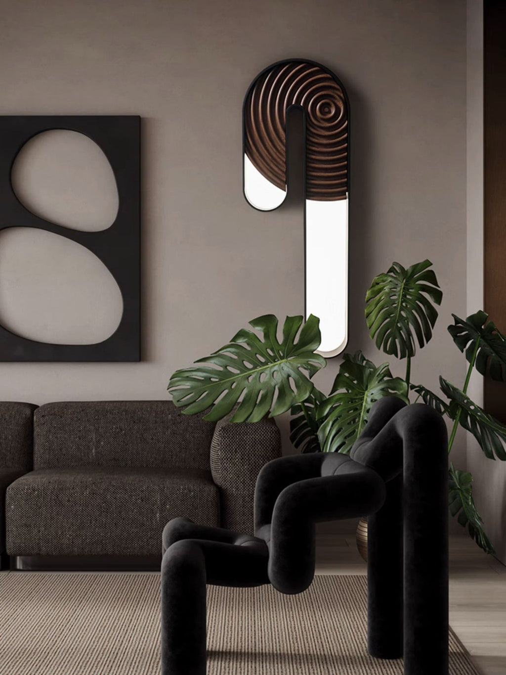 Kinetic Spiral Sconce