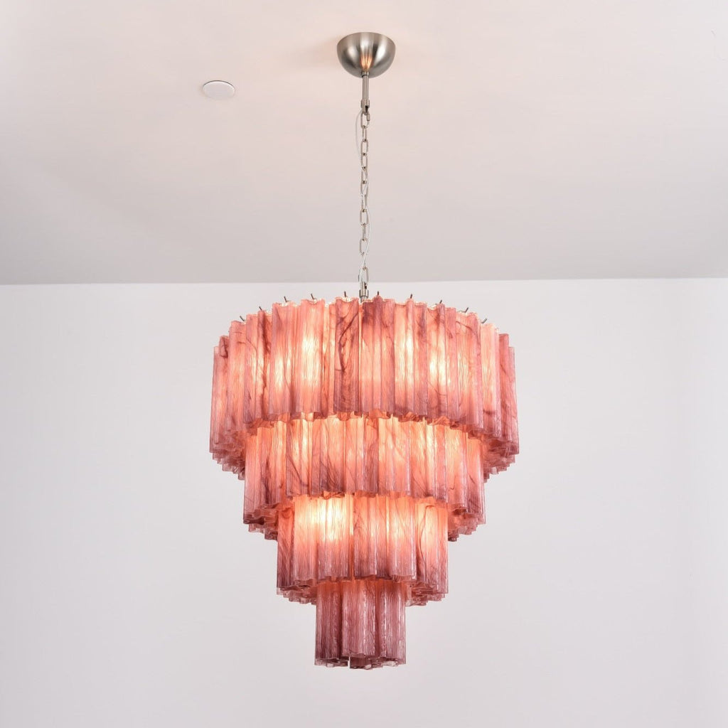 Serava Cascade Glass Chandelier