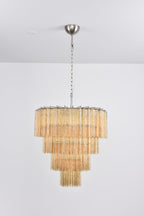 Serava Cascade Glass Chandelier