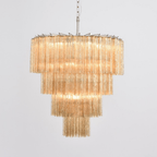 Serava Cascade Glass Chandelier