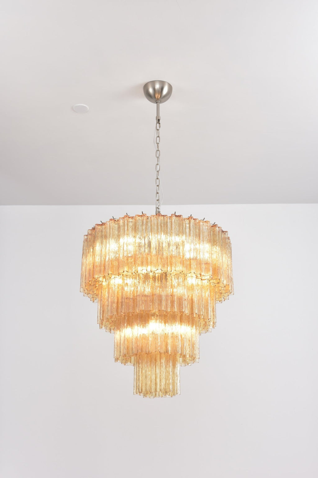 Serava Cascade Glass Chandelier