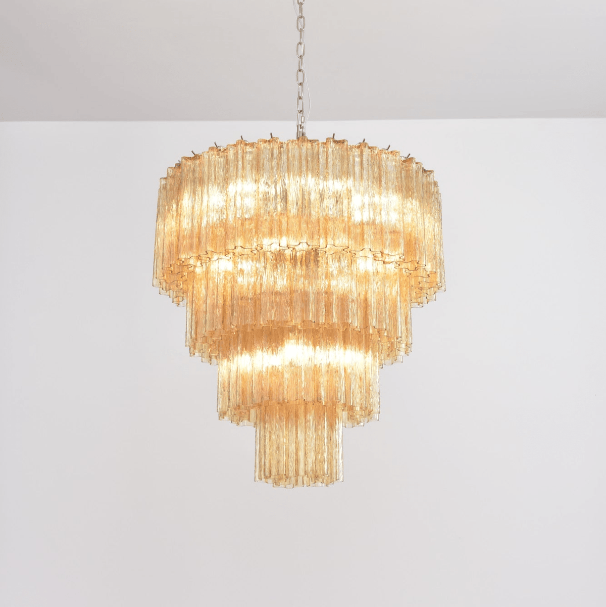 Serava Cascade Glass Chandelier