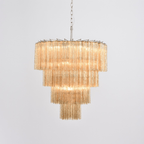 Serava Cascade Glass Chandelier