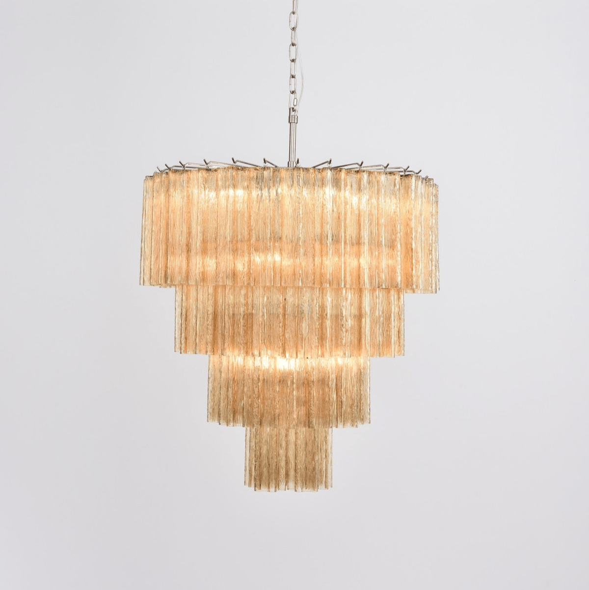 Serava Cascade Glass Chandelier
