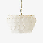 Hexa Cloud Alabaster Pendant Light