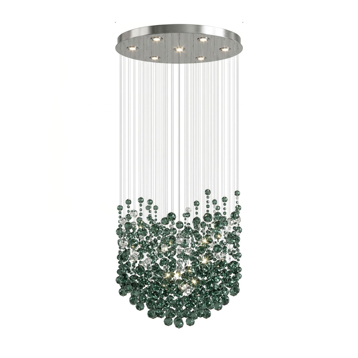 Emerald Rainfall Crystal Customize Chandelier
