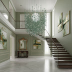 Emerald Rainfall Crystal Customize Chandelier