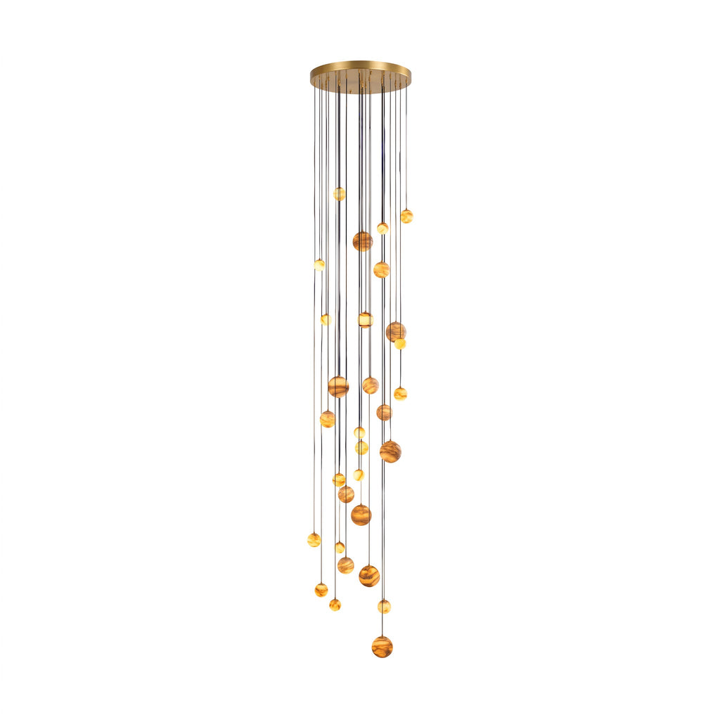 Sultana Alabaster Cluster Chandelier