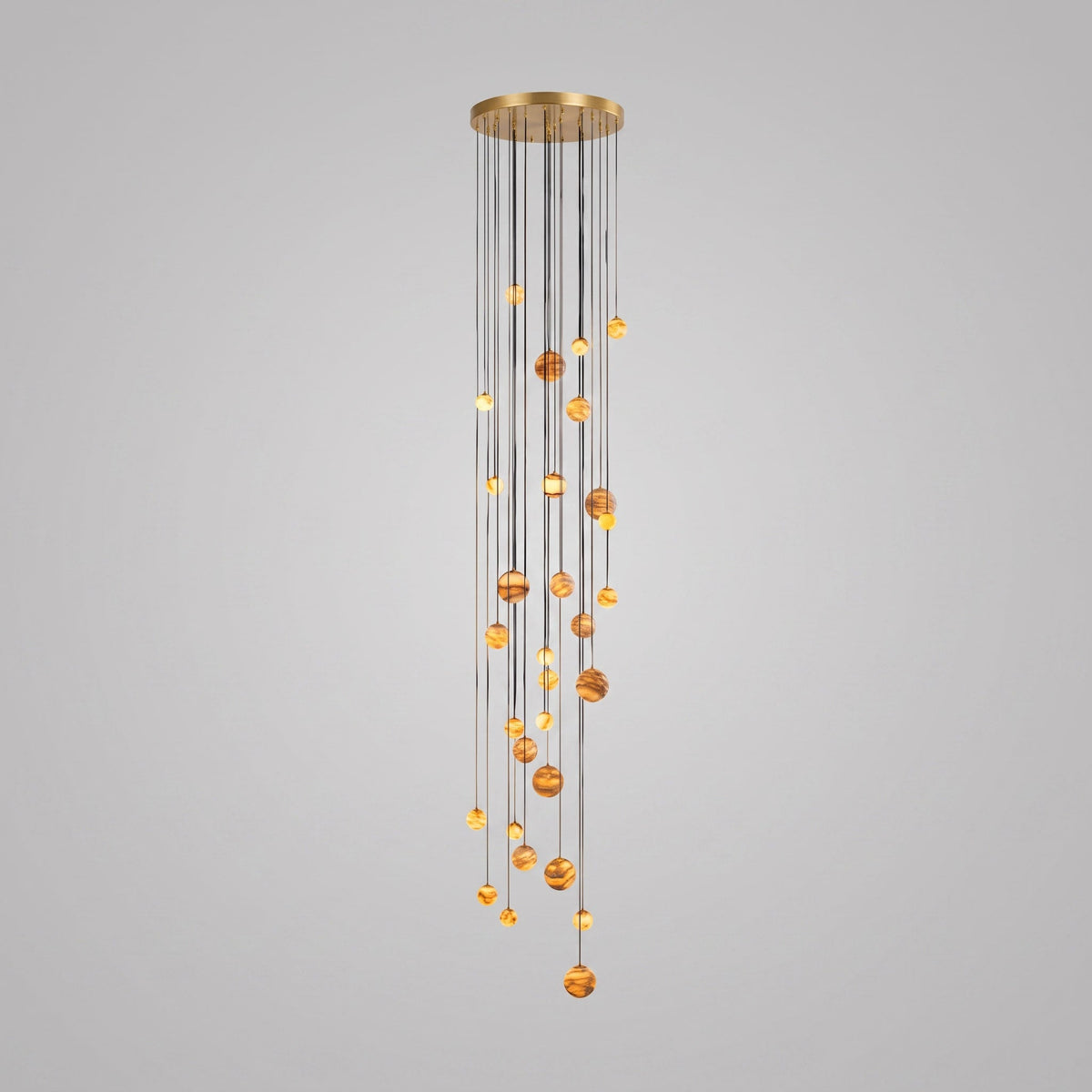 Sultana Alabaster Cluster Chandelier