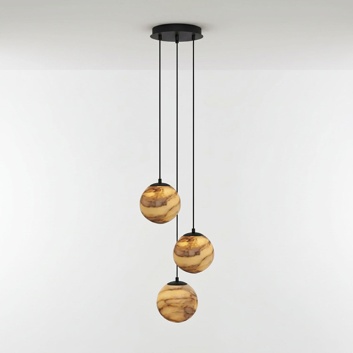 Sultana Alabaster Cluster Chandelier