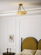 Aureon Alabaster Ceiling Light