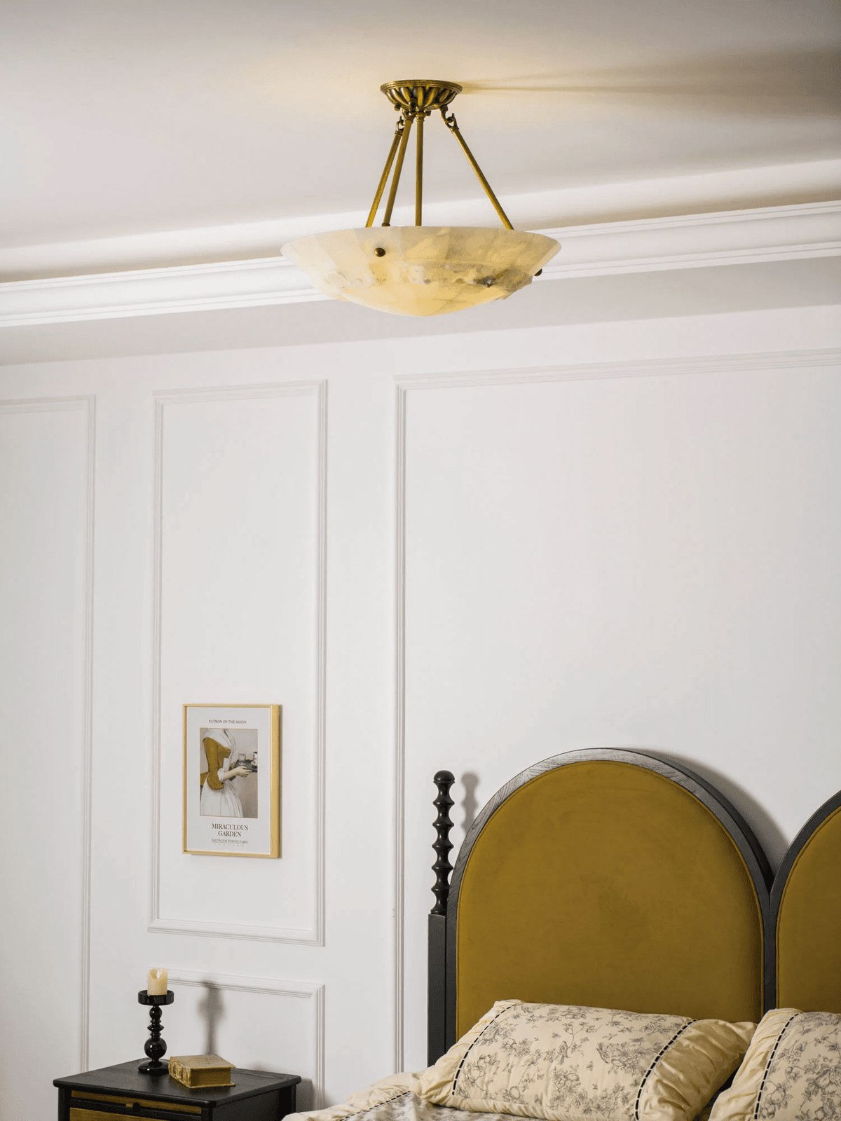 Aureon Alabaster Ceiling Light