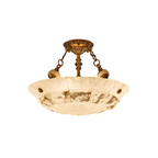 Aureon Alabaster Ceiling Light