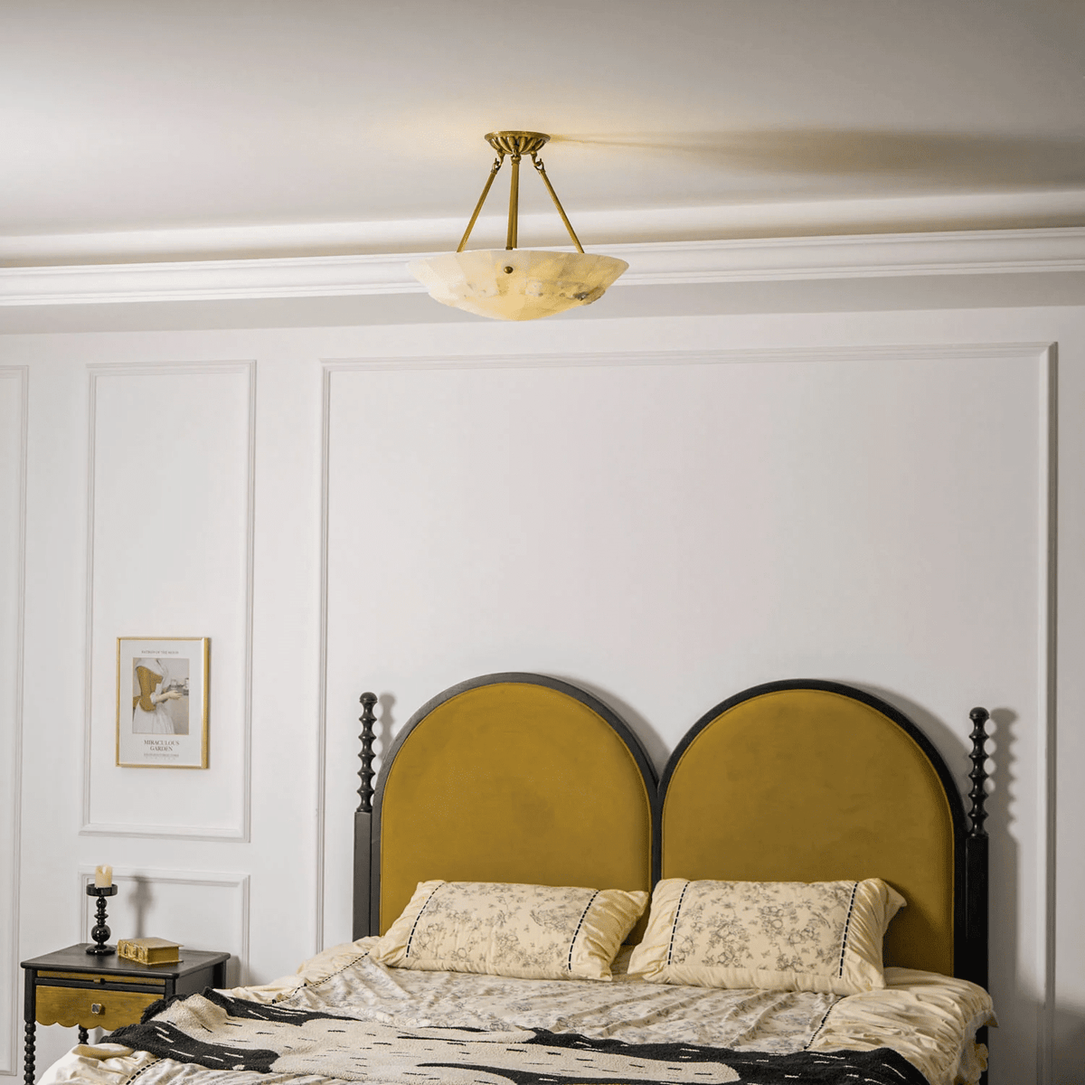 Aureon Alabaster Ceiling Light