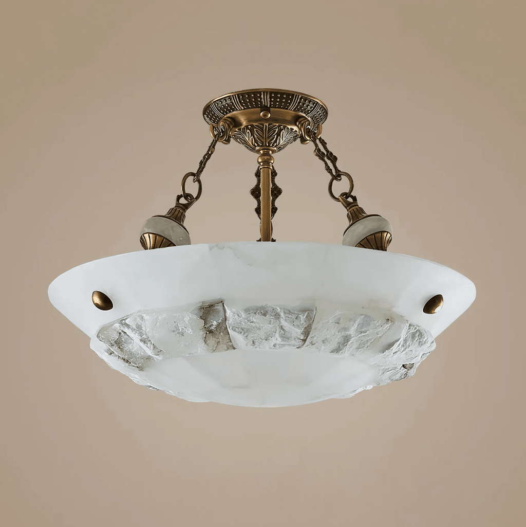 Aureon Alabaster Ceiling Light