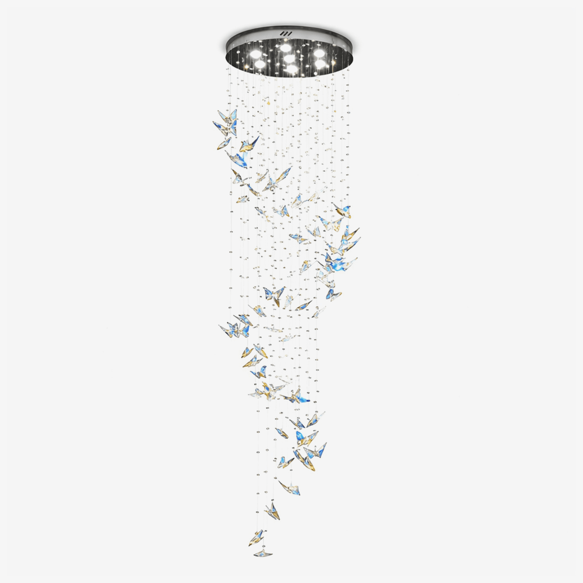 Crystalwing Butterfly Chandelier