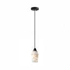 Spindle Alabaster Cluster Chandelier