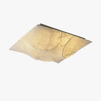 Mirelle Mulberry Silk Flush Mount