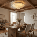Mirelle Mulberry Silk Flush Mount