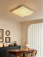 Mirelle Mulberry Silk Flush Mount