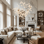 Sylvara Ceramic Blossom Chandelier