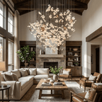 Sylvara Ceramic Blossom Chandelier