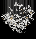 Sylvara Ceramic Blossom Chandelier
