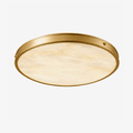 Aureon Alabaster Round Ceiling Lamp